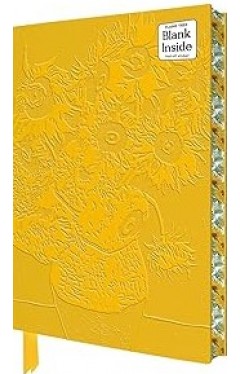 Vincent van Gogh Sunflowers Artisan Art Blank Notebook